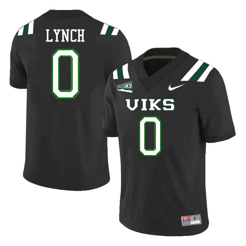 Portland State Vikings #0 Jaylen Lynch College Footbaall Jerseys,Uniforms Stitched-Black